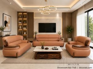 Bộ Sofa Gỗ Phòng Khách Cao Cấp 1173T