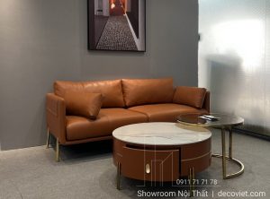 Sofa Băng Bọc Da 521T