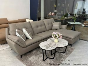 Sofa Da Phòng Khách Đẹp 1146T